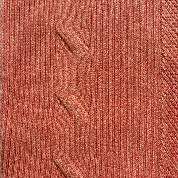 Express - High Waisted Cable Knit Mini Sweater Skirt. Size Large. NWT. Pink - Picture 6 of 16